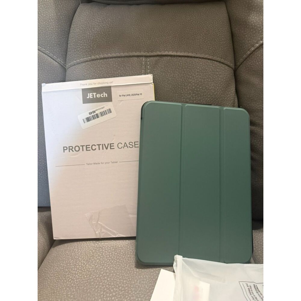 JETech Protective Case for iPad A16 2025 / iPad 10th Generation Green